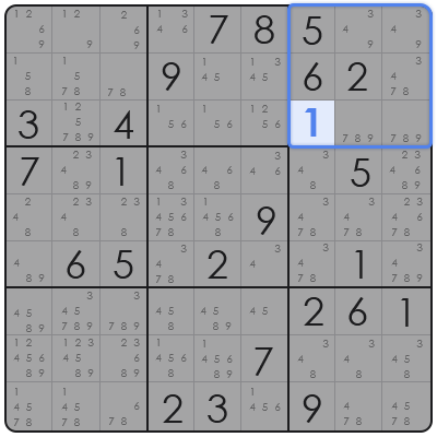 killer sudoku combinations